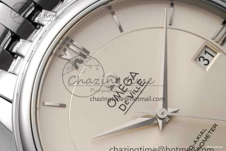 0506 Bright De Ville SS DIWF 1:1 Best Edition Silver Dial SS Markers on SS Bracelet MIYOTA 7848